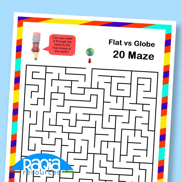 Maze 20 (Raqia Resources - Flat Earth Kids)